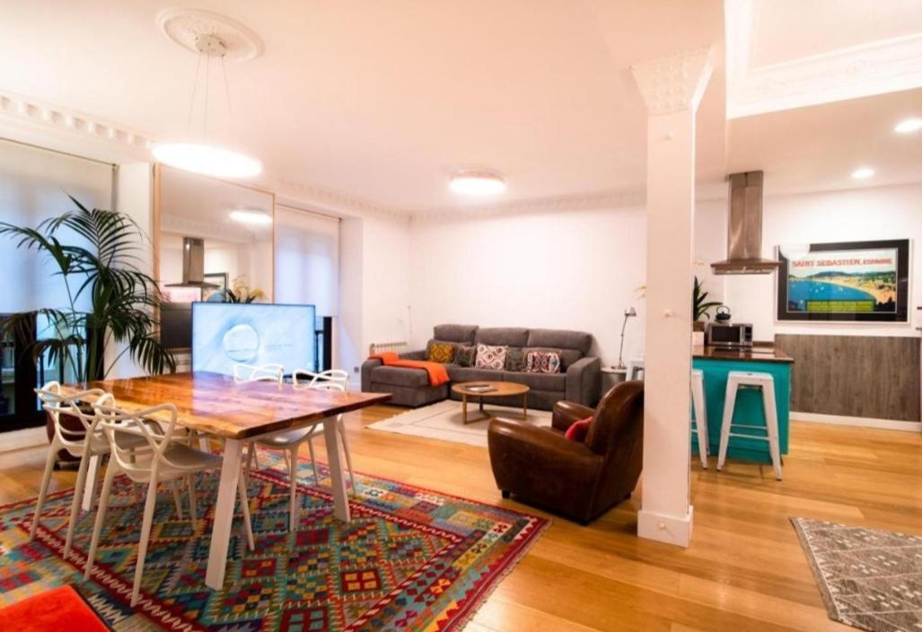 Piso En El Corazon De San Sebastian With Ac License Ess00262 Apartment Exterior foto